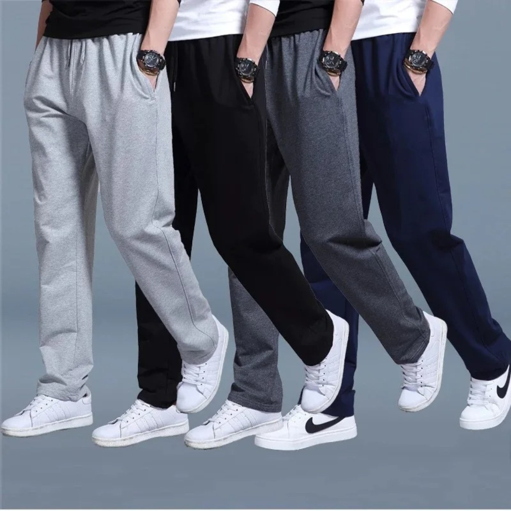 Pantaloni da jogging da uomo | Stile a vestibilità dritta