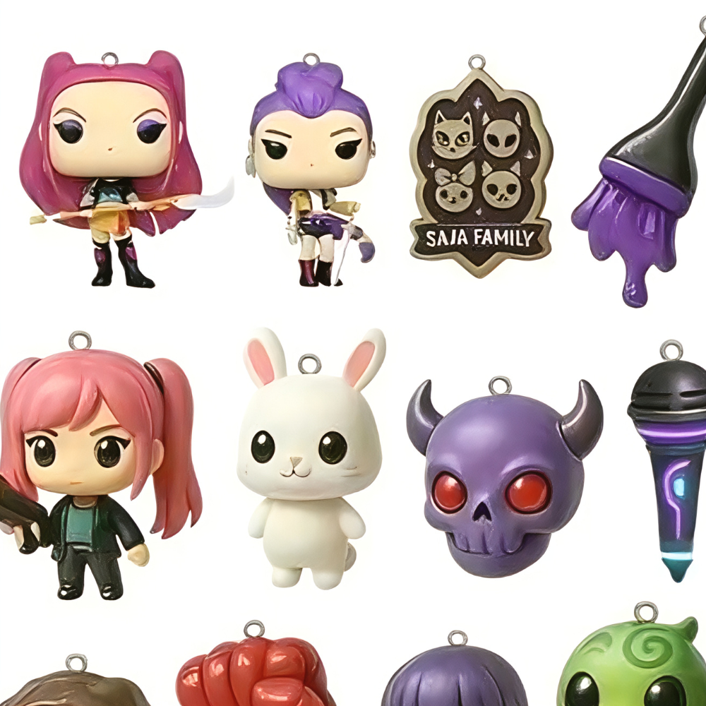 Adventskalender K-Pop Anime 24-Dagen Verrassingen Mini Figuren 7