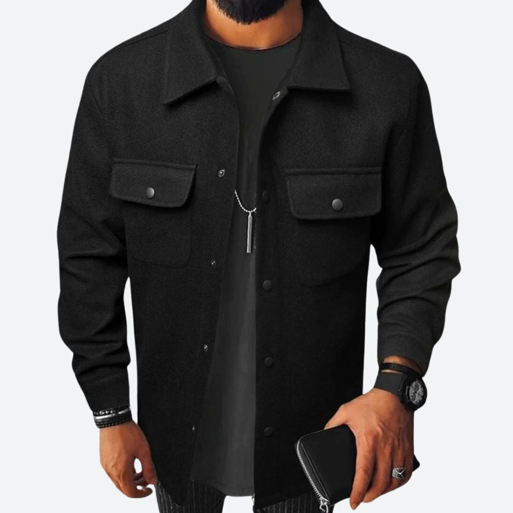 Heren Pullover Hemd | Langarm