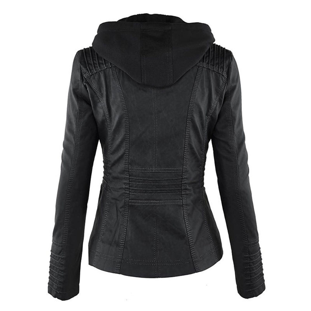 Dames Winter Jack | Kort, Imitatieleer