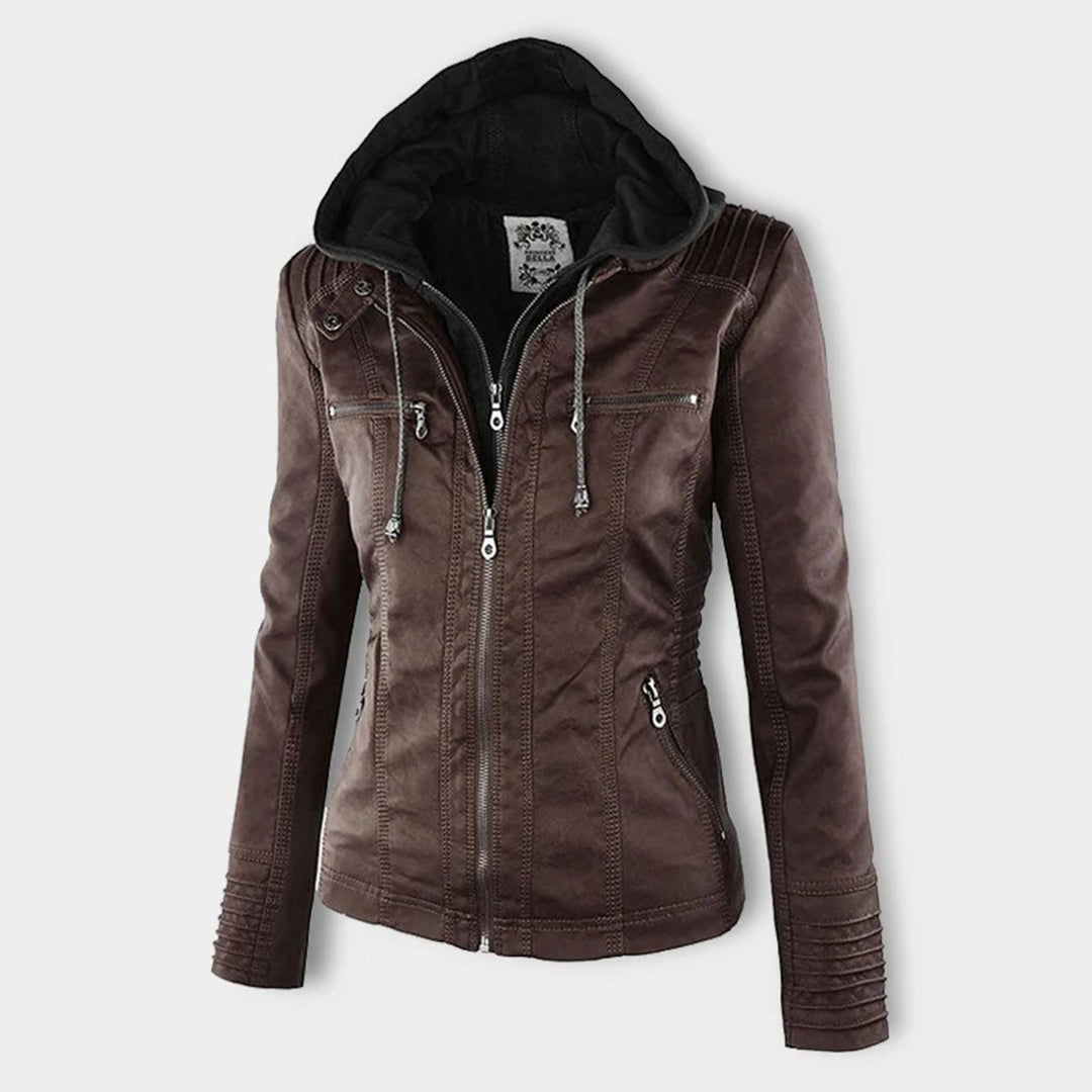 Dames Winter Jack | Kort, Imitatieleer