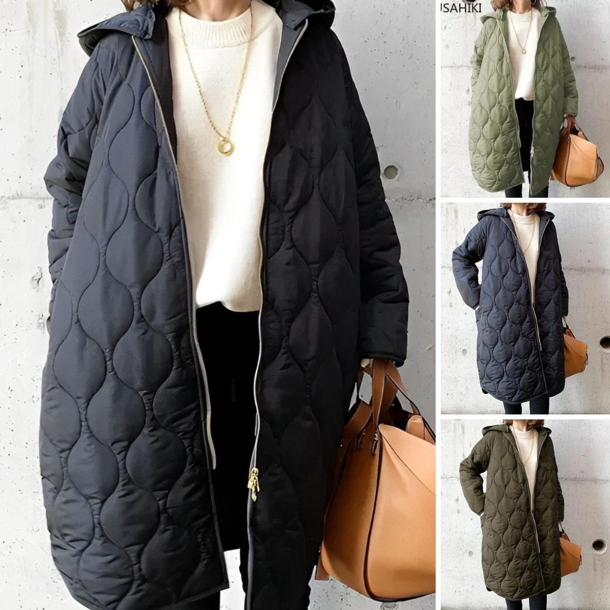 Dames Winter Jas | Lang, Gewatteerd