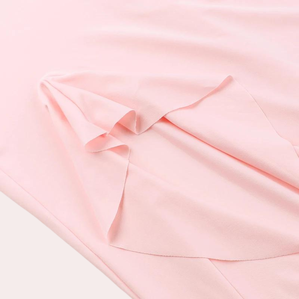 Elegante abito da sera da donna con spacco alto | Maxi