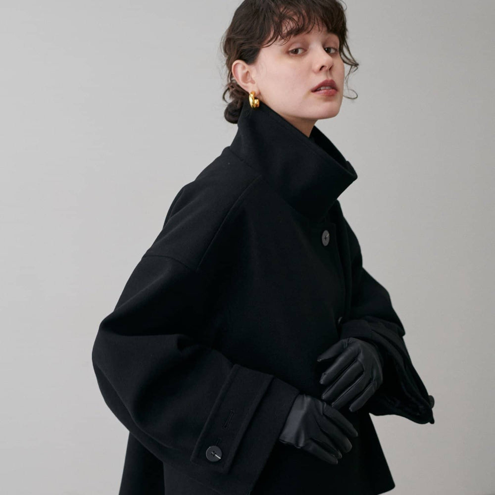 Dames Korte Jas - Geknoopt Cropped Blazer