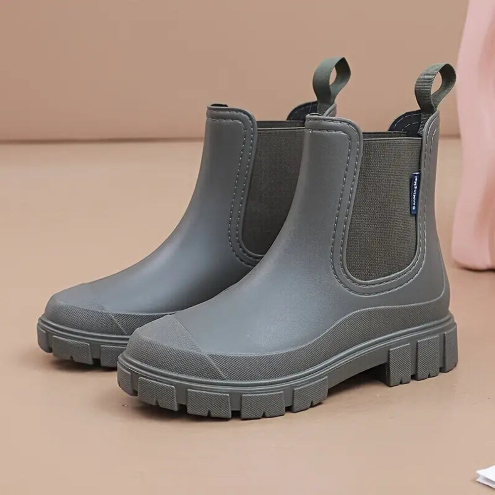 Dames Platform Chelsea Enkellaarzen - Chunky Instap