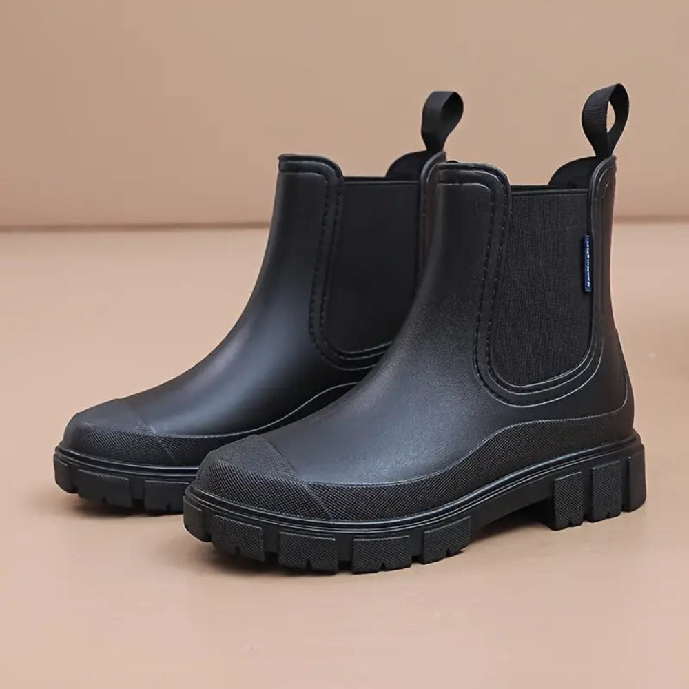 Dames Platform Chelsea Enkellaarzen - Chunky Instap