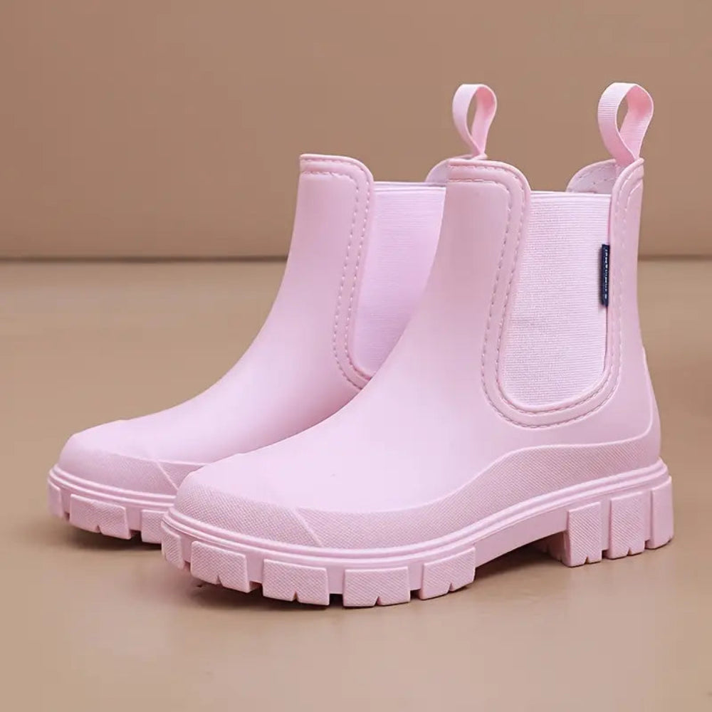 Dames Platform Chelsea Enkellaarzen - Chunky Instap