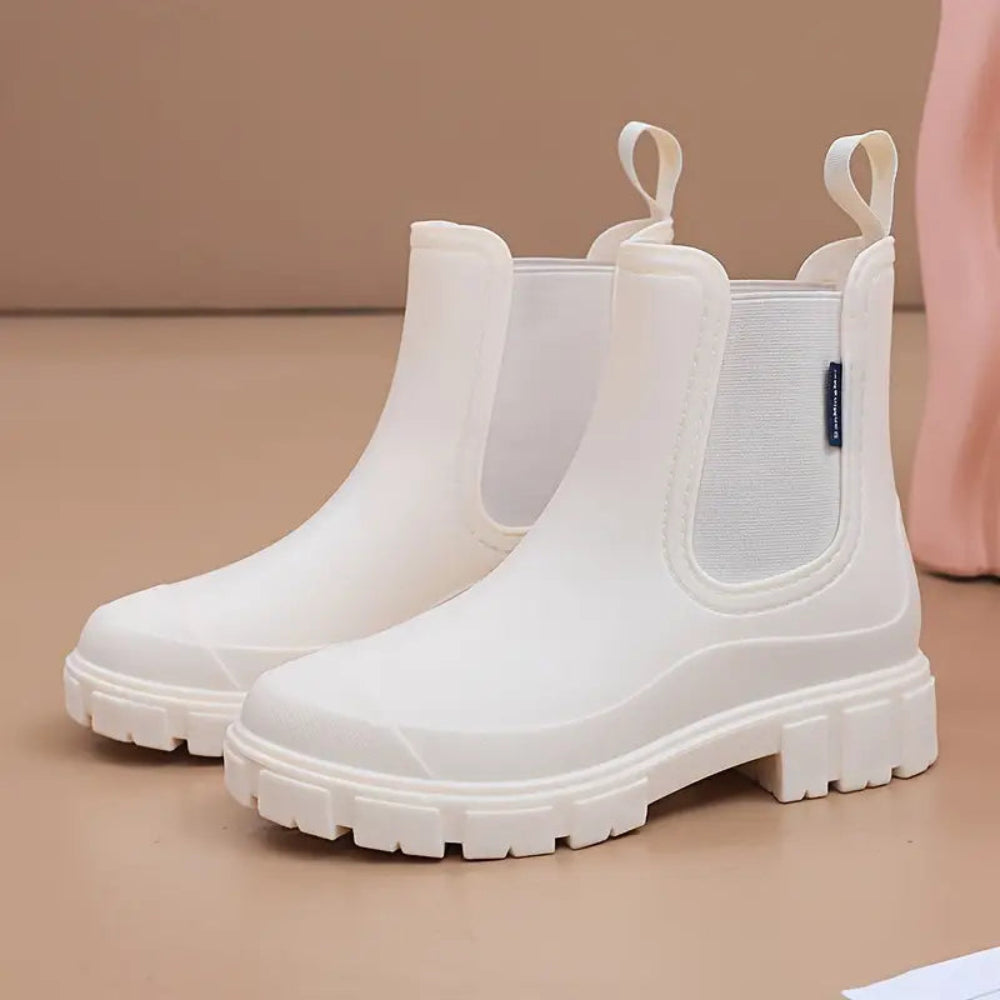 Dames Platform Chelsea Enkellaarzen - Chunky Instap