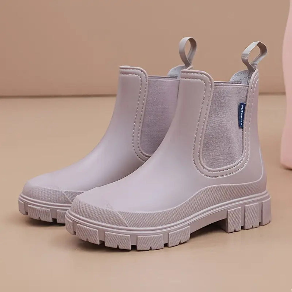 Dames Platform Chelsea Enkellaarzen - Chunky Instap