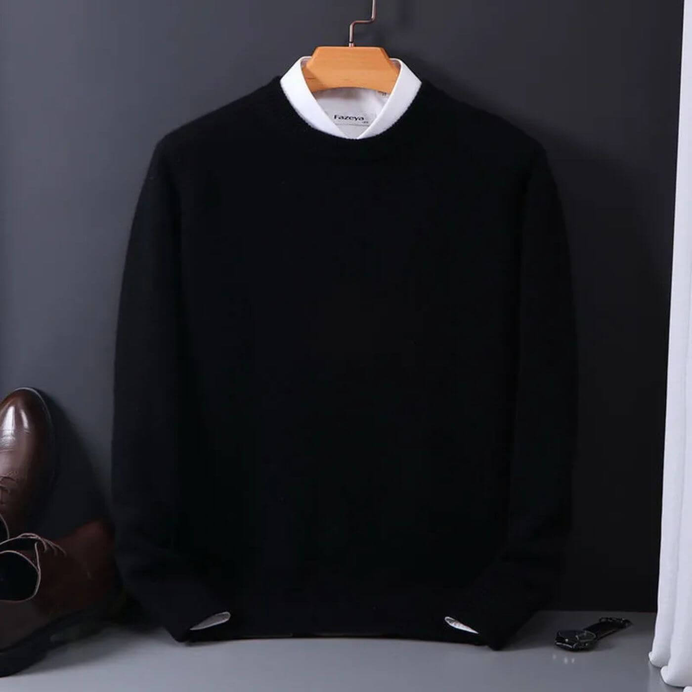 David | Heren sweatshirt trui ultrasoft | warm, fleece