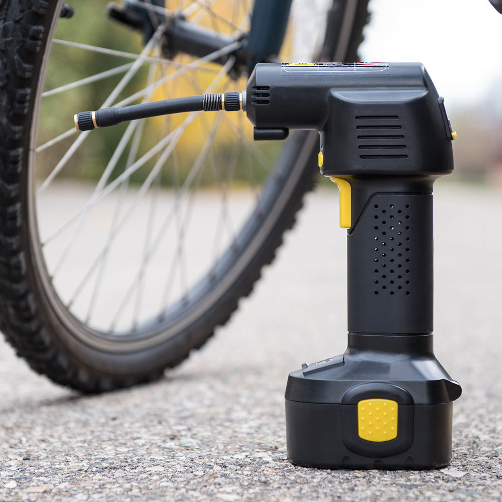 Bandenpomp Elektrisch Draadloos Oplaadbaar Auto Display