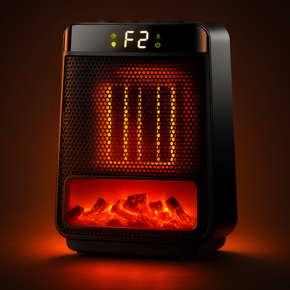 Elektrische Kachel met Vlam Effect Energiezuinige Keramische Verwarming