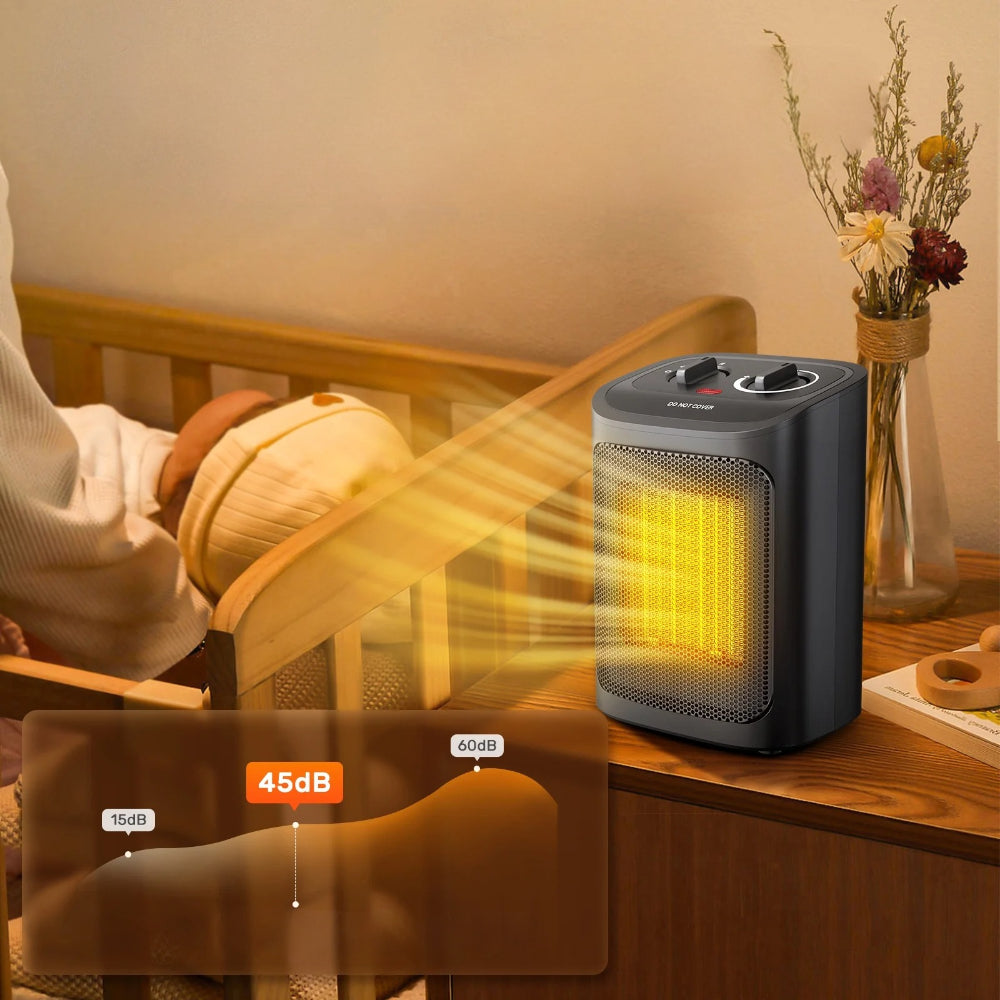 Elektrische Keramische Kachel Draagbaar Energiezuinig Snel Verwarmend