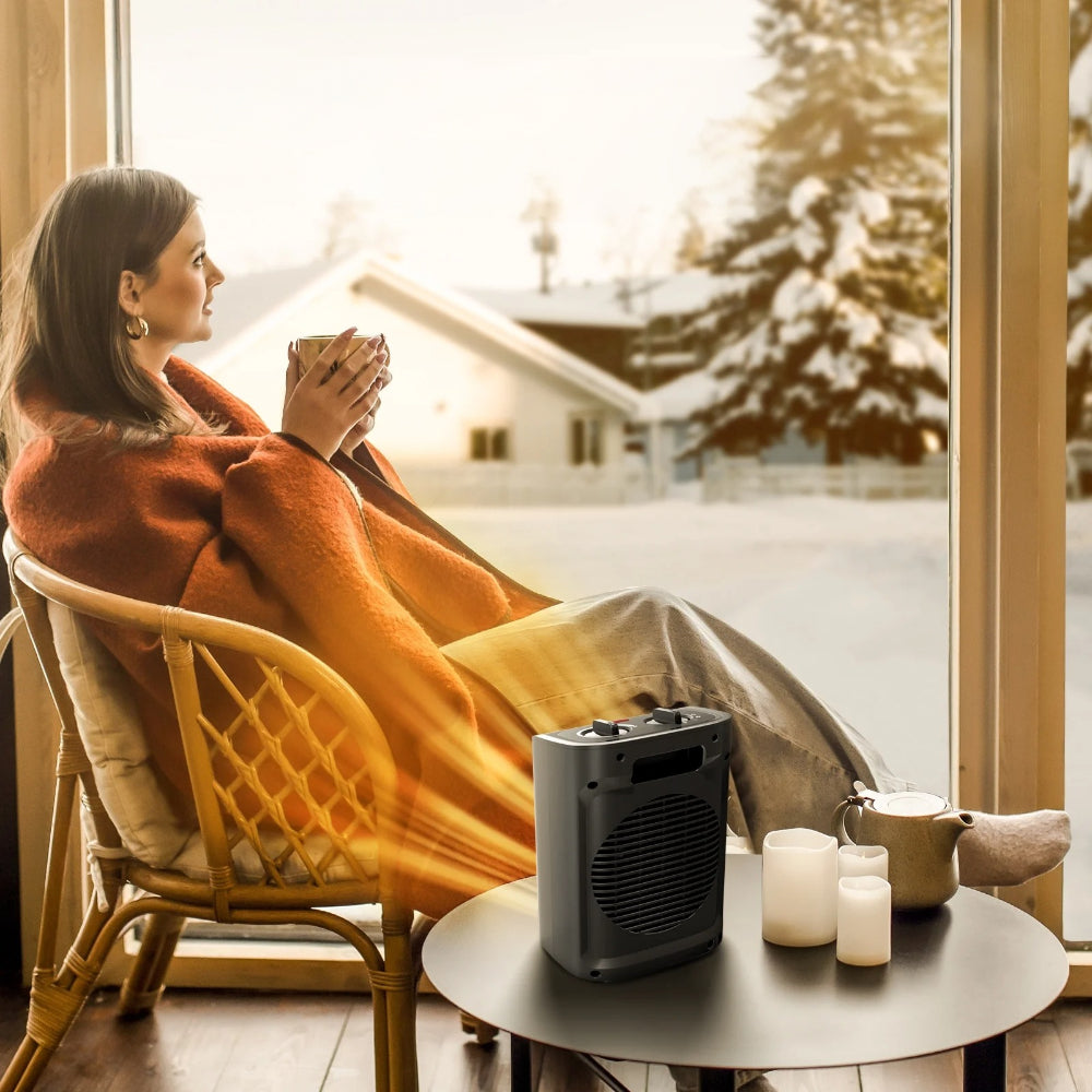 Elektrische Keramische Kachel Draagbaar Energiezuinig Snel Verwarmend