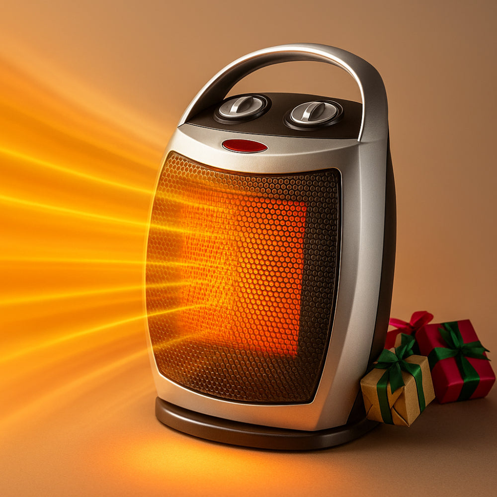 Elektrische Keramische Ruimteverwarmer 1500W met Thermostaat en Beveiliging