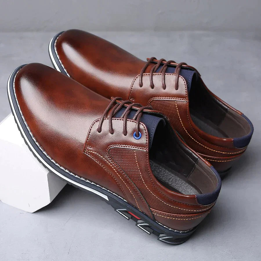 Comfortabele leren schoenen voor orthopedische ondersteuning | Luxe en stijlvol