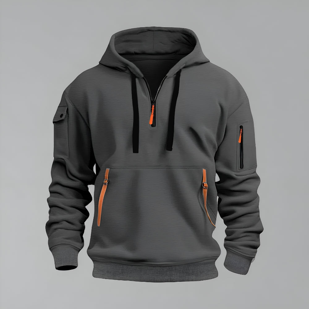 Heren Winter Hoodie Lange Mouw – Fleece Oversized Trui