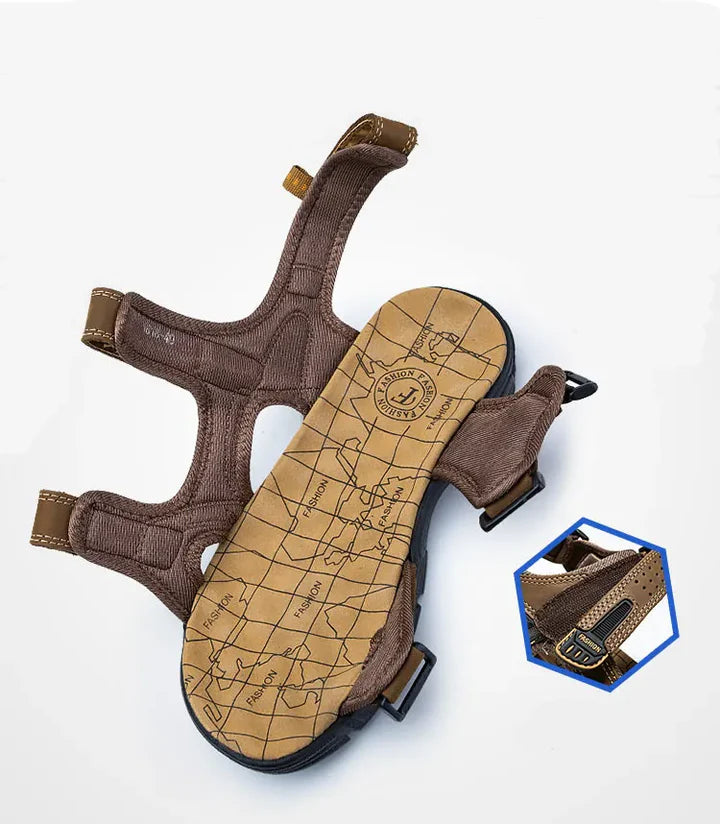 Heren Stevige Zomersandalen | Verstelbaar, Antislip