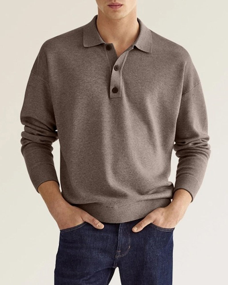 Heren Pullover Polohemd | Verfijnde Stijl