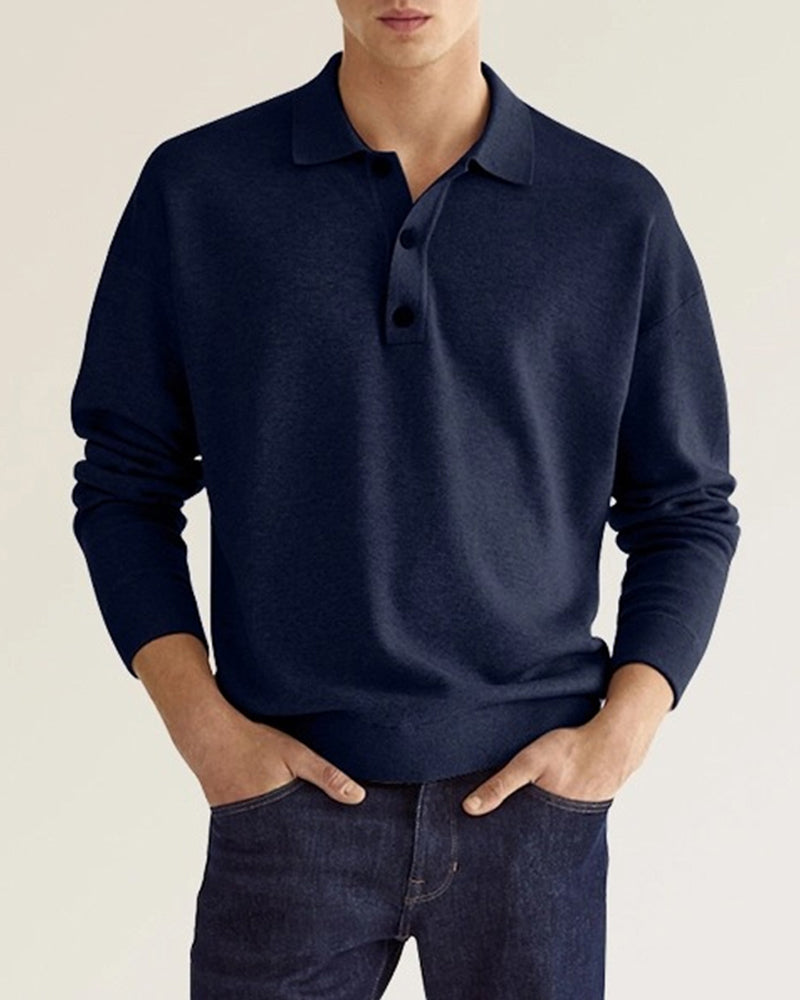 Heren Pullover Polohemd | Verfijnde Stijl