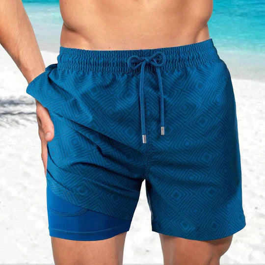 Heren Zomer Zwemshort | Kort, Met Binnenzak