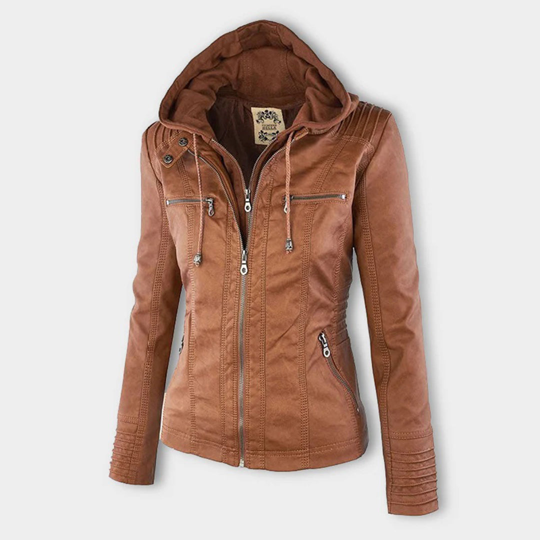 Dames Winter Jack | Kort, Imitatieleer