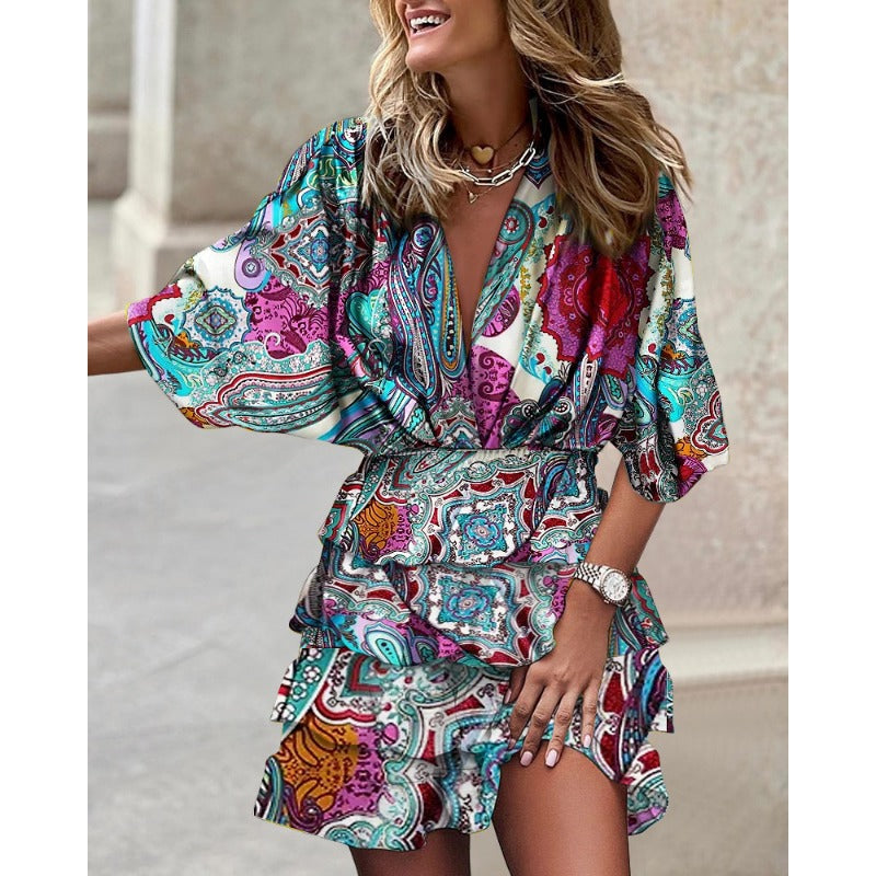 Dames Feestelijke Strandjurk | Mini