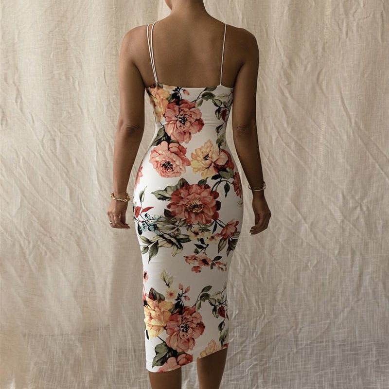 Dames Elegante zomerjurk | Midi