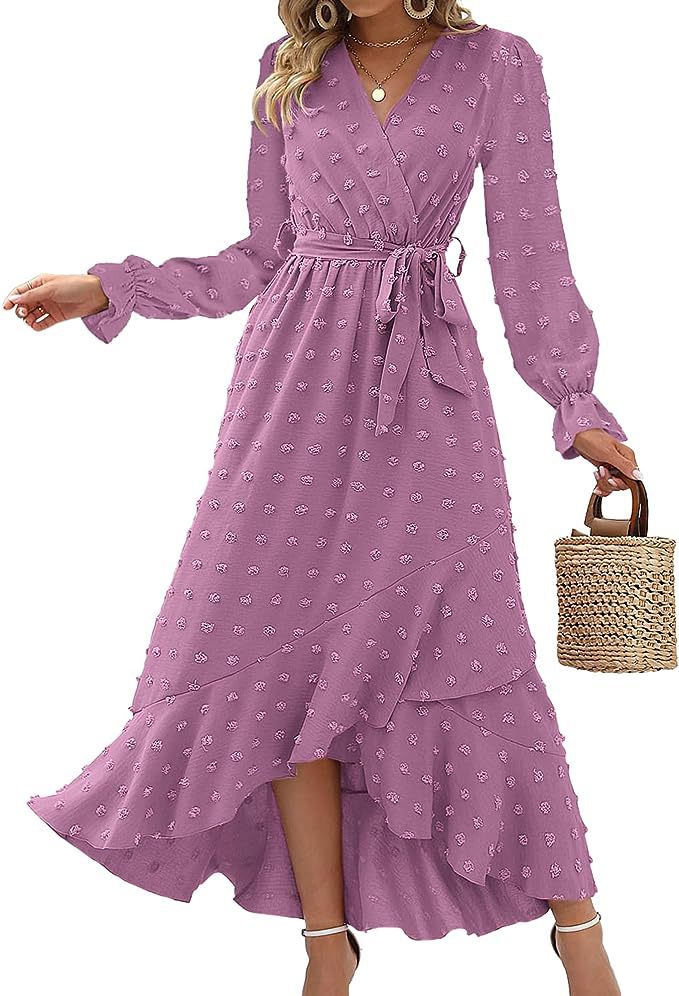 Dames Elegante Overslag Zomerjurk | Maxi