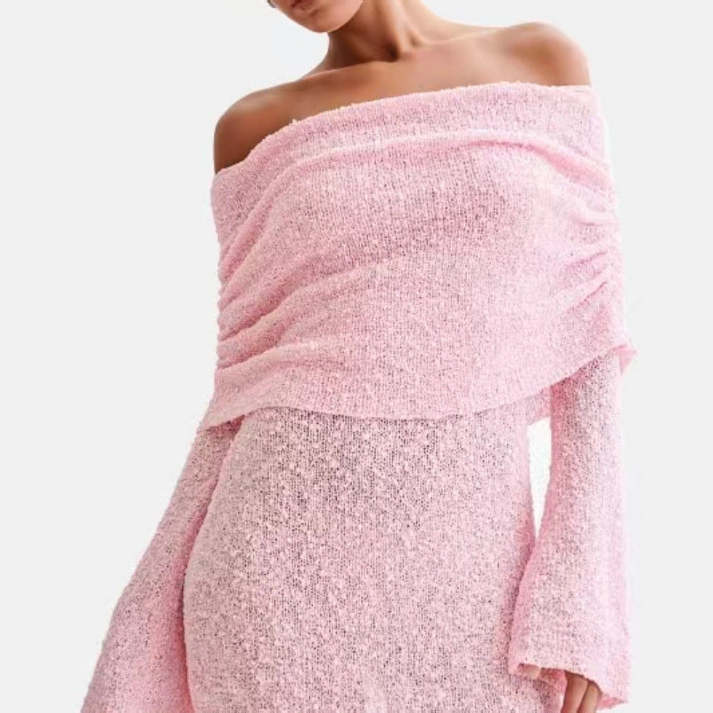Dames Off-shoulder Partykleid | Mini