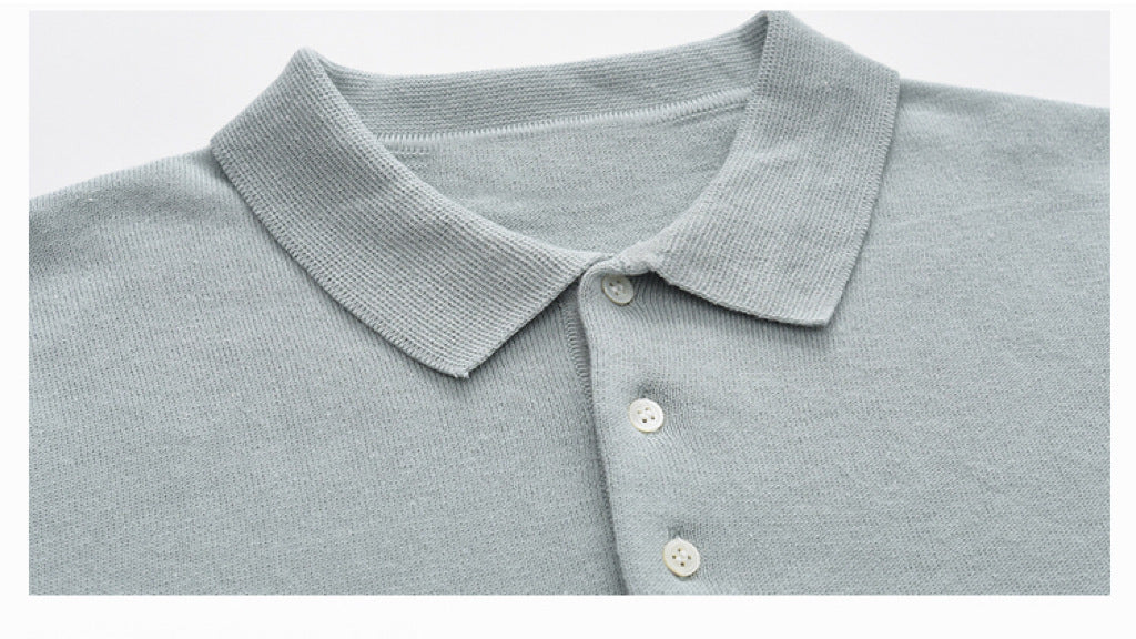 Heren Flanellen Polo | Korte Mouwen