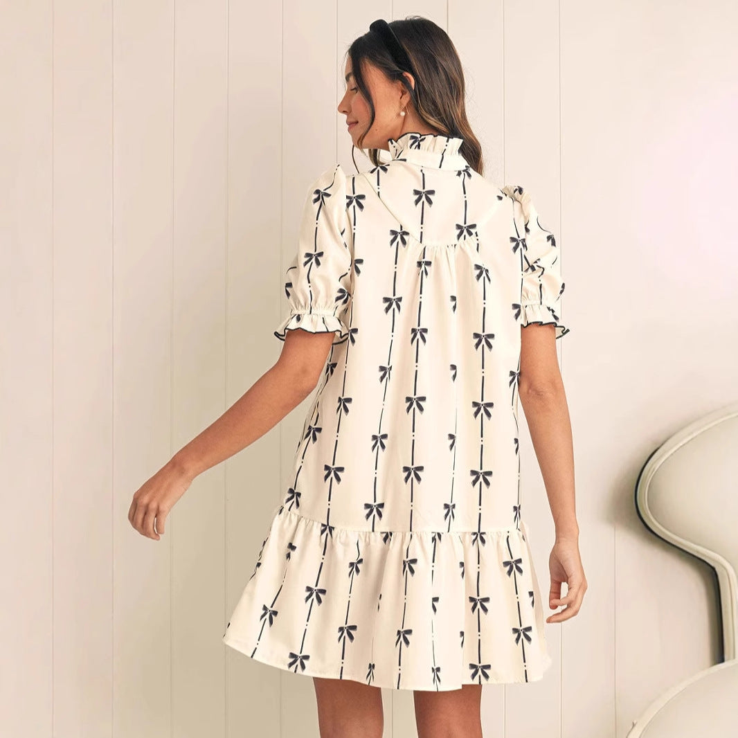 Dames Linnen zomerjurk | Mini