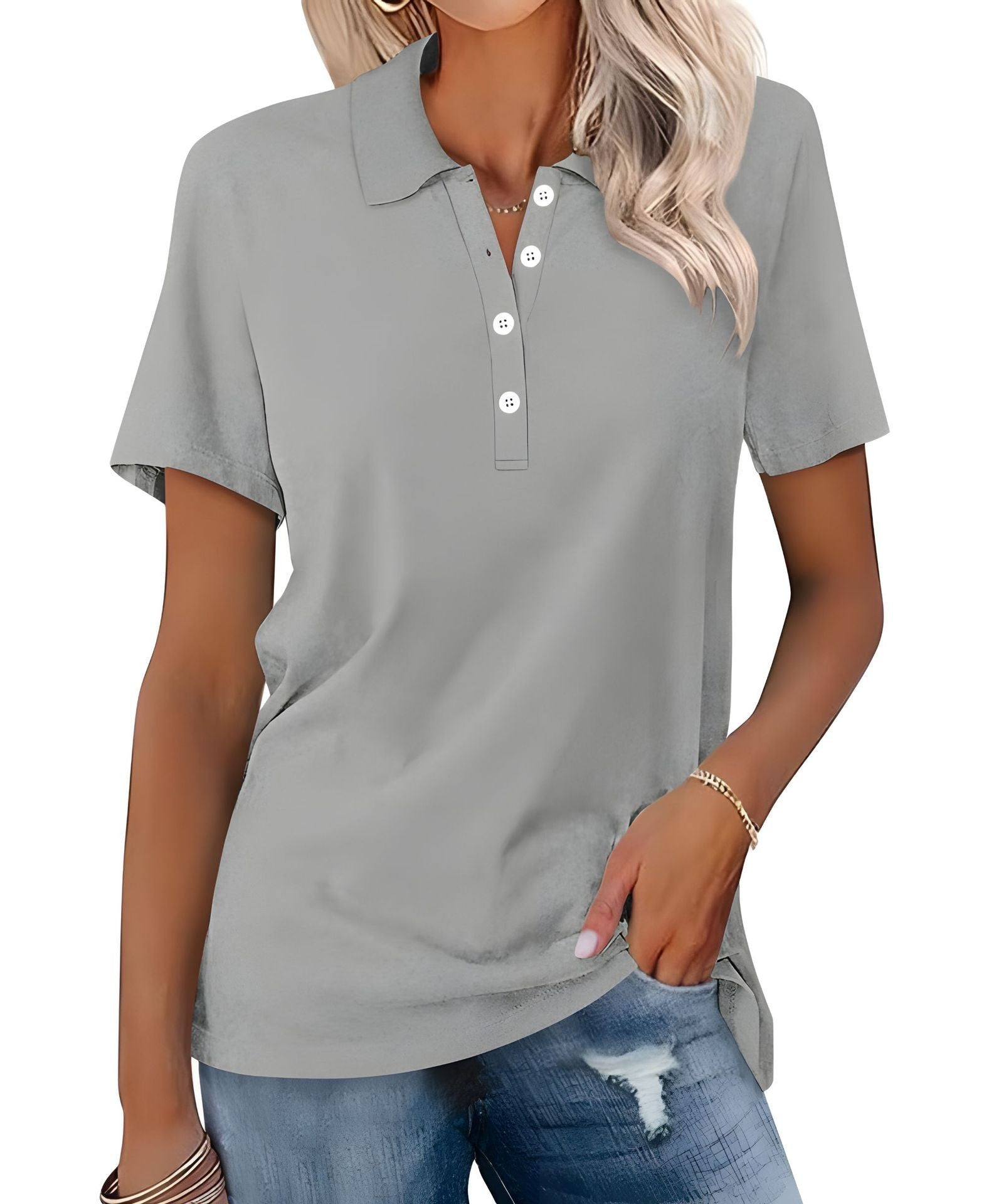 Dames Premiumkwaliteit Poloshirt – Tijdloos en Ademend Polo Shirt