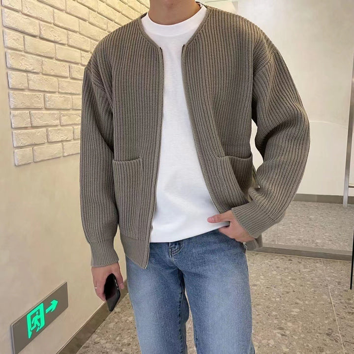 Heren Strickjacken | Zachte Rits in Casual Stijl