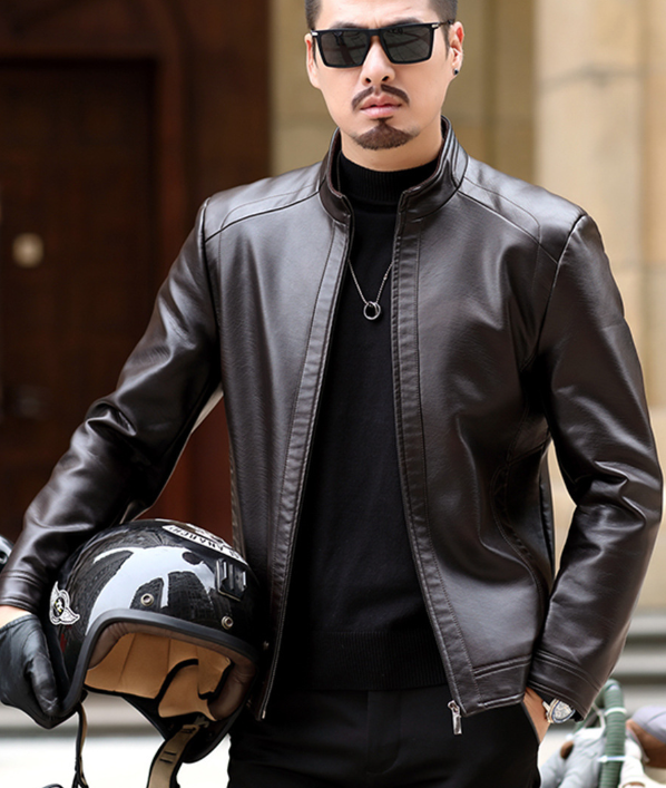 Heren Leren Jacke | Kurz, Lichtgewicht