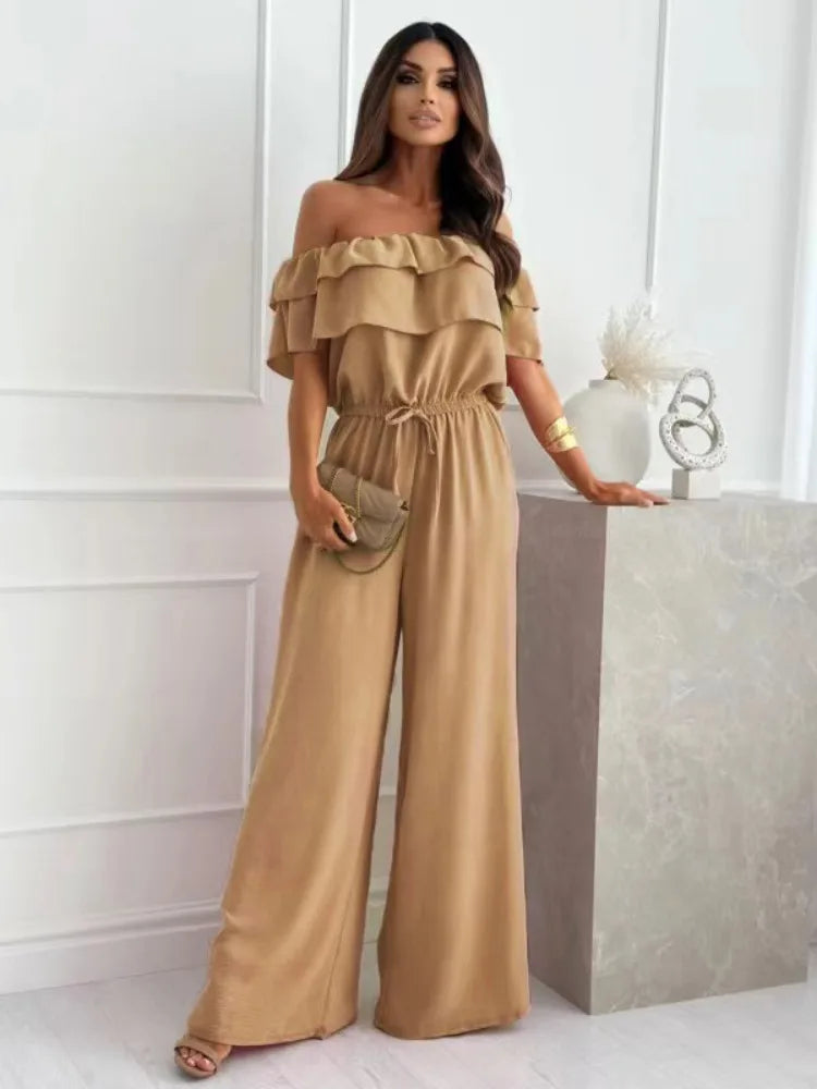 Dames elegante jumpsuit | Zomerse feestelijke flair