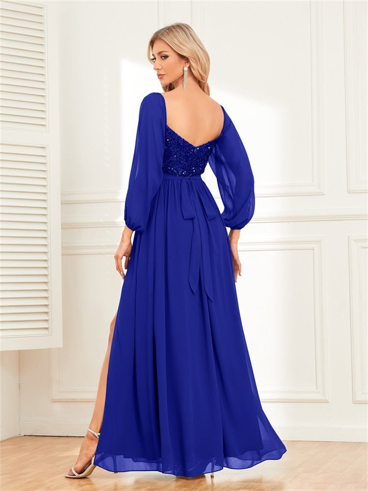 Abito da sera Gala in Chiffon per Donne | Maxi