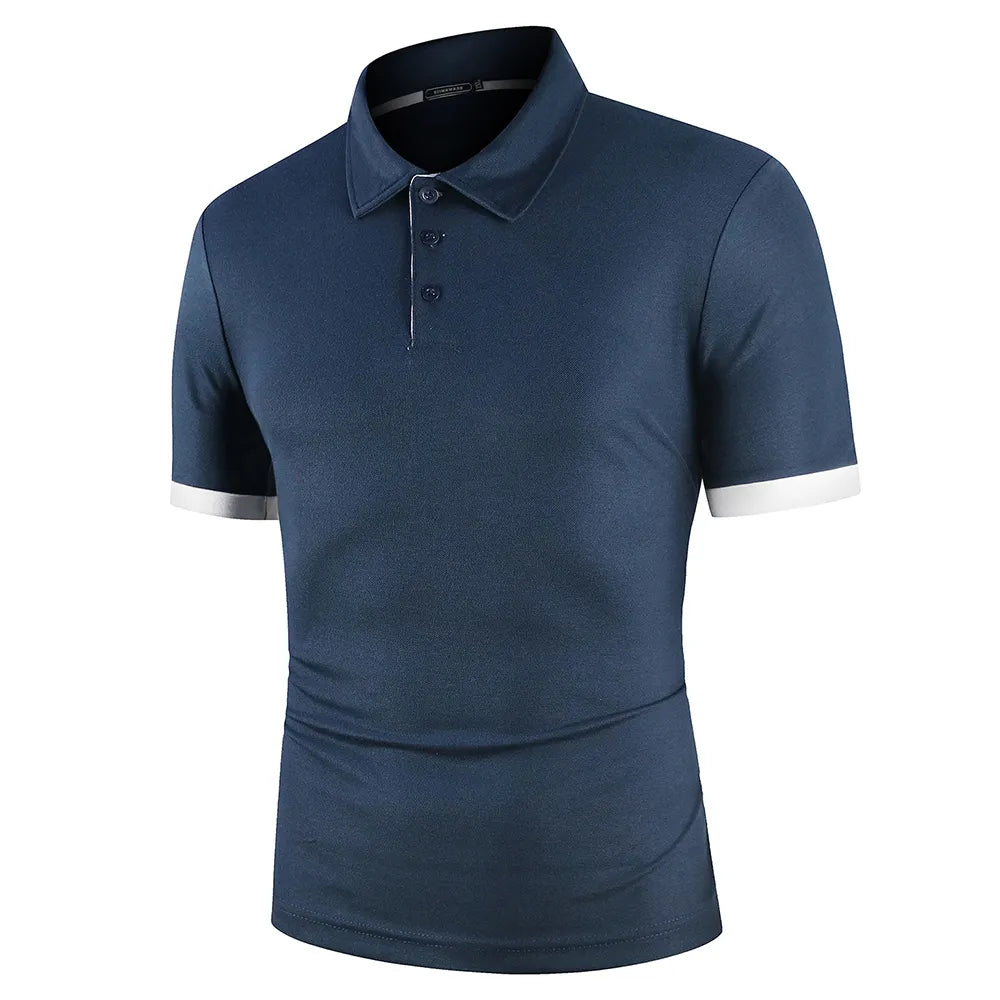 Heren Sportieve Polo | Korte Mouw