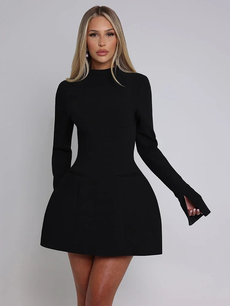 Dames Elegante A-lijn Avondjurk | Mini