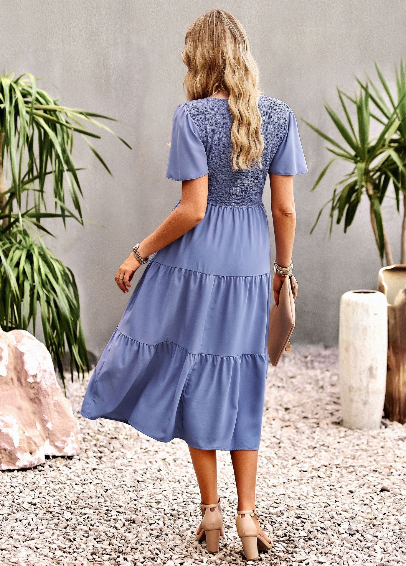 Dames Trouw zomerjurk | Midi