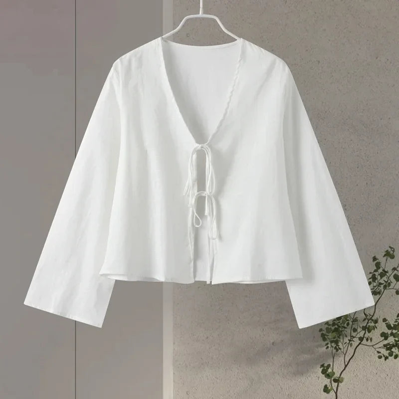 Dames Zomer Top | Langarm, Luchtig