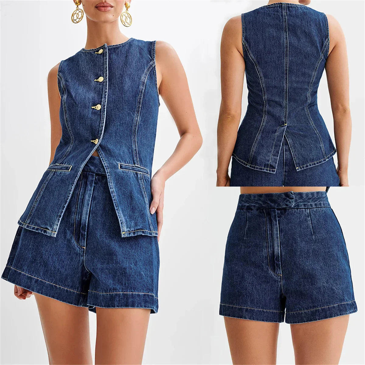 Tweedelig Set Dames | Spijker & Broek