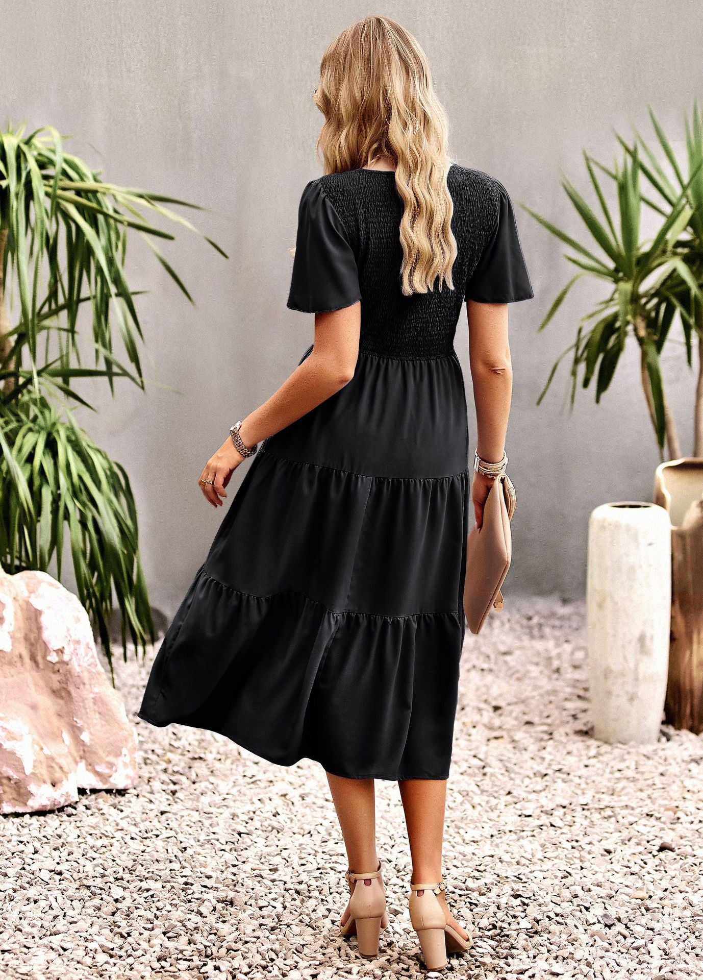 Dames Trouw zomerjurk | Midi