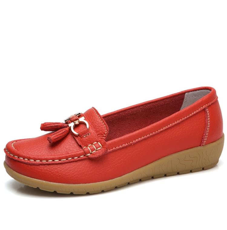 Dames Comfortabele Schoenen | Loafers met Kwastjes