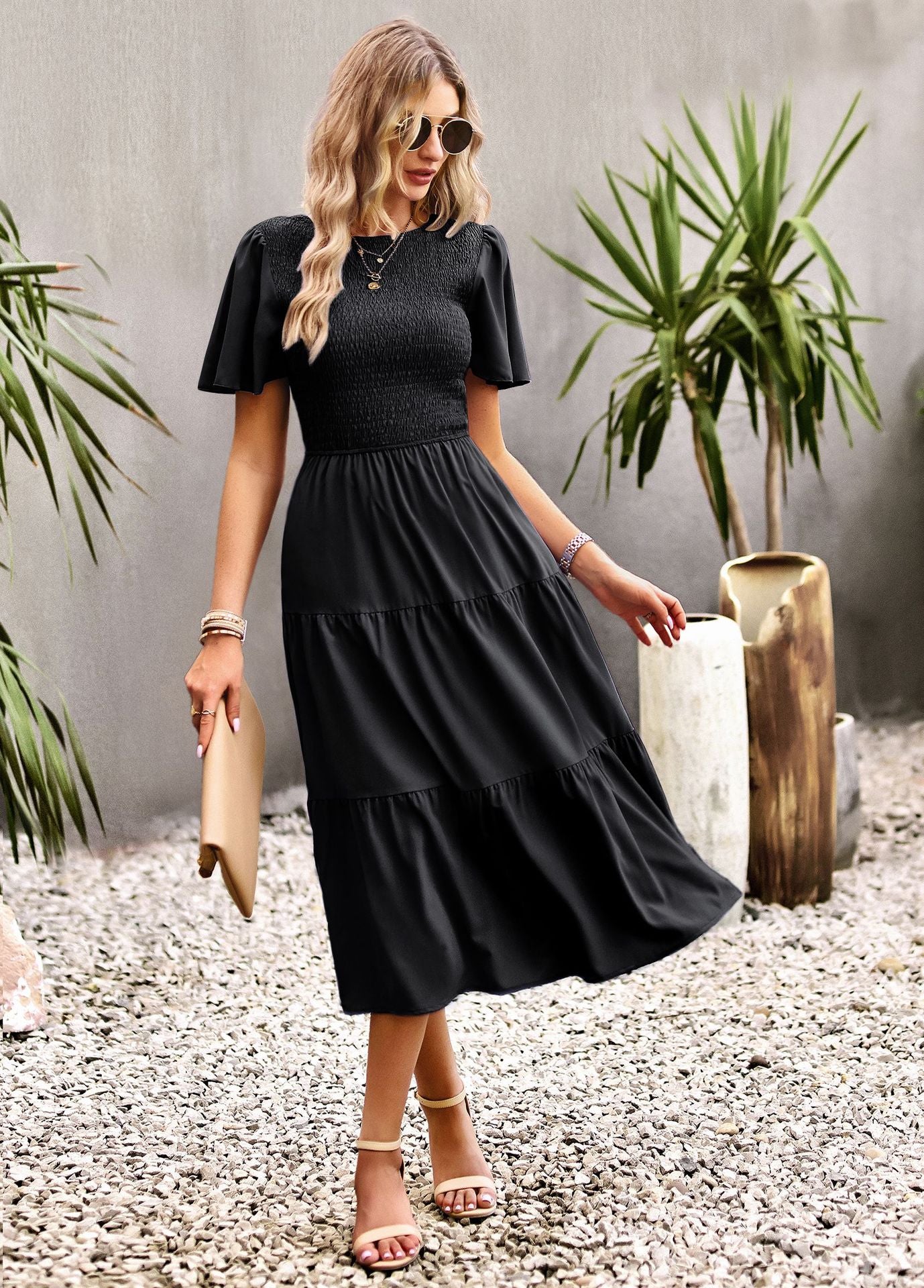 Dames Trouw zomerjurk | Midi