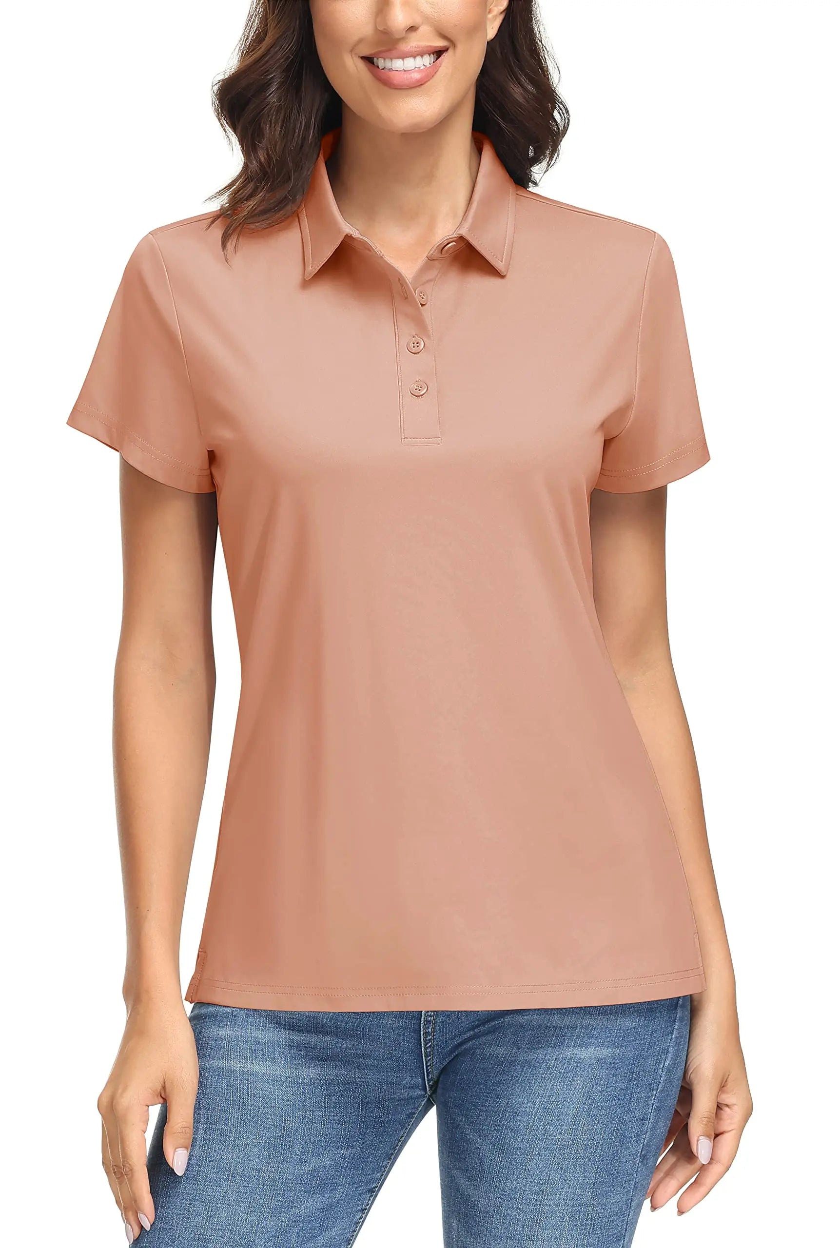 Dames Casual Zomer Poloshirt | Kurzarm, Lichtgewicht