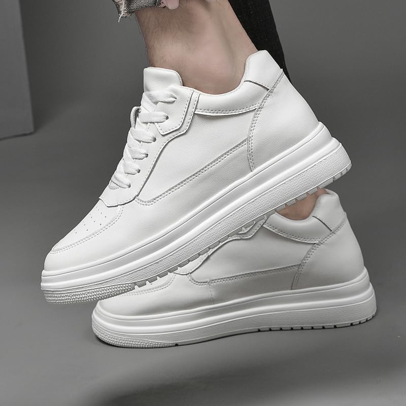 Sneakers Unisex Basse con Plateau | Confortevoli e Rialzate