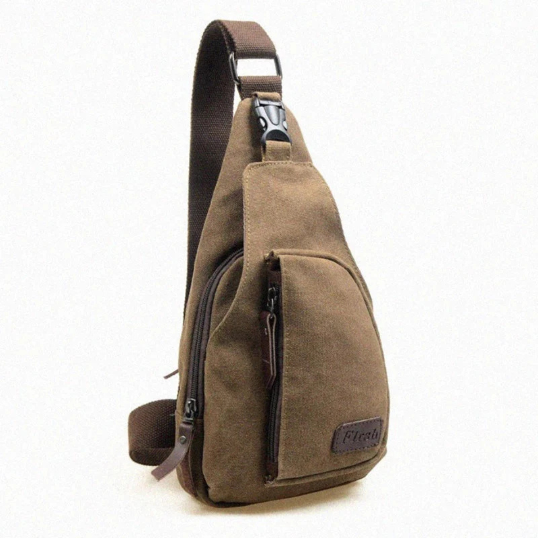 Borsa a tracolla piccola da uomo | Più scomparti