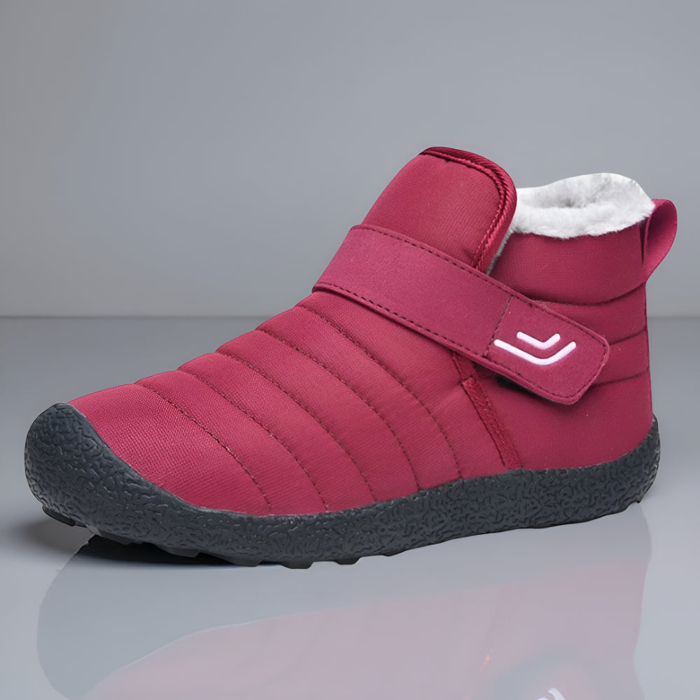 Dames Gevoerde Waterdichte Winterlaarzen – Warm Antislip
