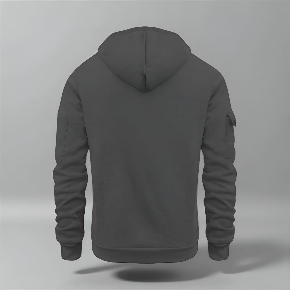 Heren Winter Hoodie Lange Mouw – Fleece Oversized Trui